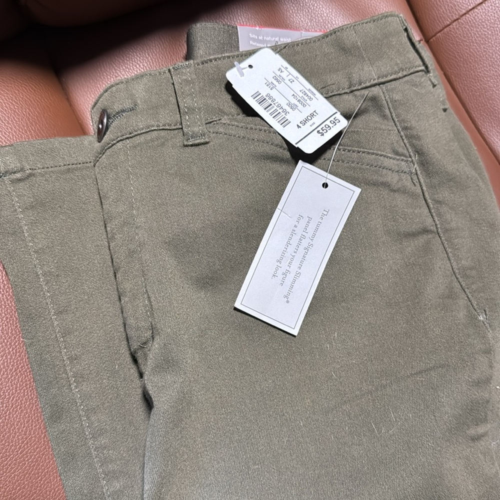 Christopher & Banks Signature Slimming Pants Size: 4 Short NWT